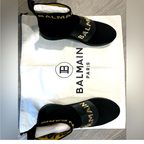 BALMAIN
Black Cameron sock sneakers - Picture 3 of 10